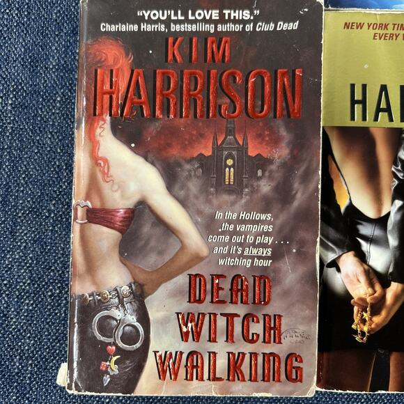 KIM HARRISON LOT OF 4 Paperbacks Rachel Morgan Paranormal Mystery Romance - Picture 4 of 15